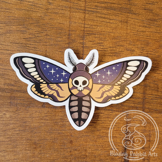 Sticker Death Head Moth