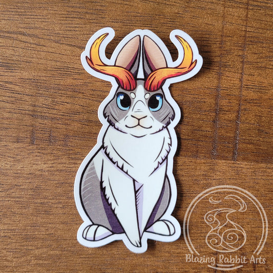 Sticker Dutch Jackalope